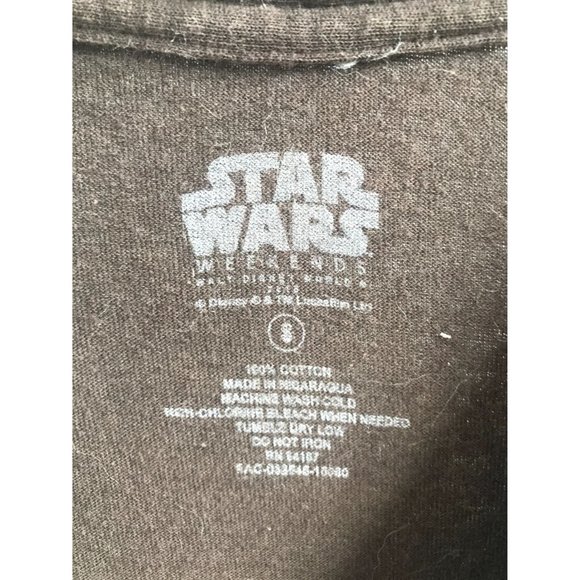 Star Wars Disney Tee Tshirt Unisex Sz S Brown 2015 Exclusive Weekends Jedi Trio - Picture 3 of 3